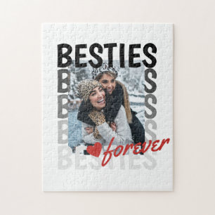 Besties voor ooit Ombre Typografie Legpuzzel