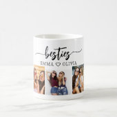 Besties Vrienden 3 Fotocollage Keepsake Koffiemok (Center)