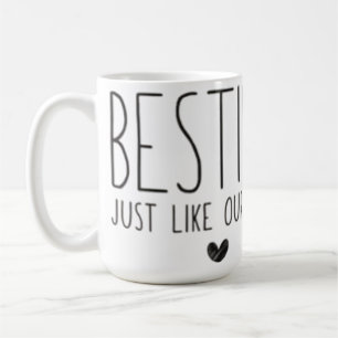 Besties zoals onze moeders koffiemok