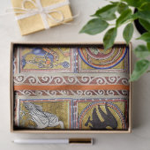 BESTIJDIGE WEEFSELS, LEOPARD, FANTASTISCHE DIEREN TISSUEPAPIER (Geschenk)