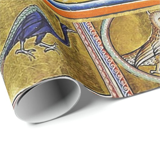 BESTIJDIGE WEIRD-MEDIEVAL, UNICORN FANTASTISCHE DI CADEAUPAPIER (Rol Hoek)