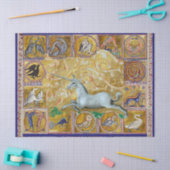 BESTIJDIGE WEIRD, UNICORN RUN, BOSSTE DIEREN TISSUEPAPIER (Craft)