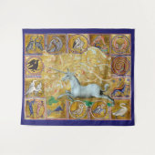 BESTIJDIGE WEIRD, UNICORN RUN, BOSSTE DIEREN WANDKLEED (Voorkant (horizontaal))