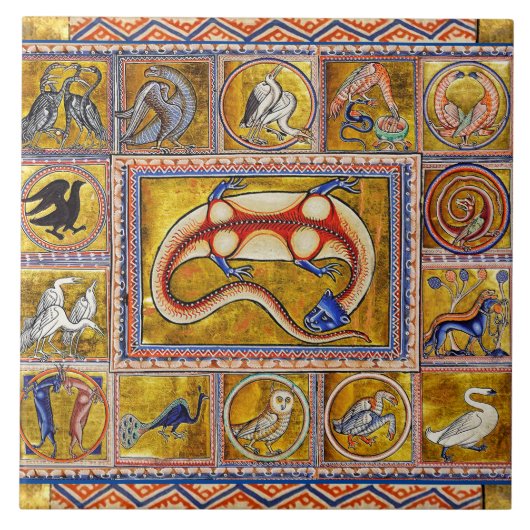 BESTIJDIGE WEIRD, ZOUWER, BOSSTE DIEREN TEGELTJE (Voorkant)