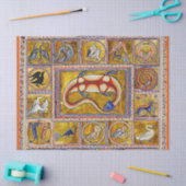 BESTIJDIGE WEIRD, ZOUWER, BOSSTE DIEREN TISSUEPAPIER (Craft)