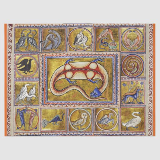 BESTIJDIGE WEIRD, ZOUWER, BOSSTE DIEREN TISSUEPAPIER (Voorkant)