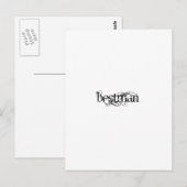 Bestman Briefkaart (Voorkant / Achterkant)