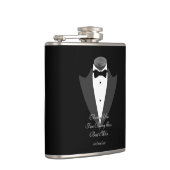 BESTMAN Gift Gepersonaliseerde Flask Vader Bruid G Heupfles (Rechts)