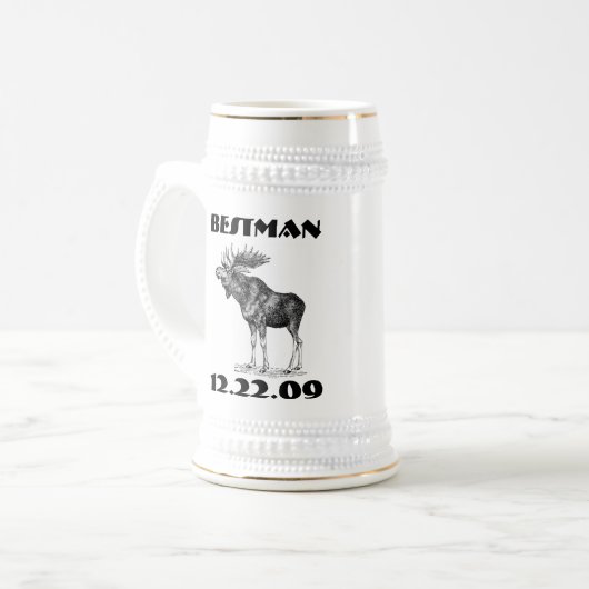 BestMan Stein - Bierpul (Voorkant links)