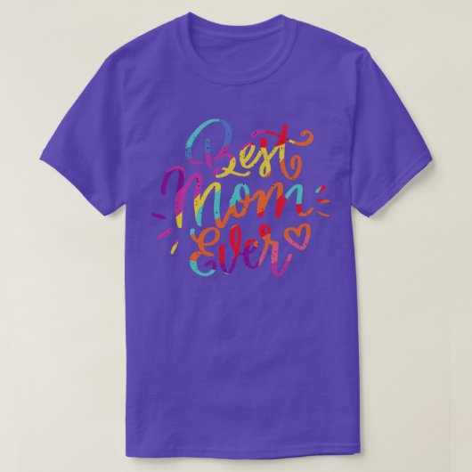 bestmom ever t-shirt (Design voorkant)