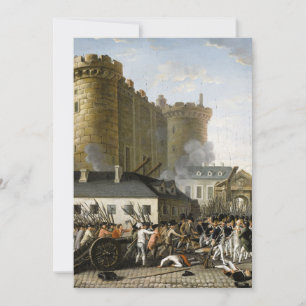 Bestorming van de Bastille Kaart