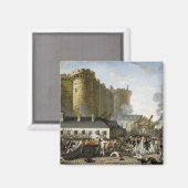 Bestorming van de Bastille Magneet (Voorkant / Achterkant)