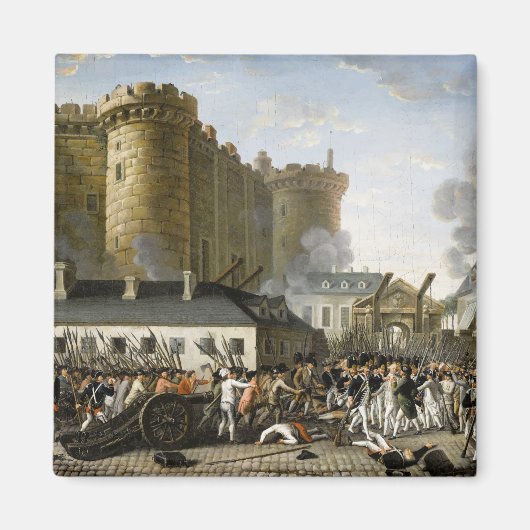 Bestorming van de Bastille Magneet (Voorkant)