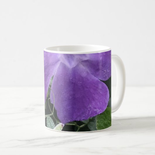 Bestoven Viooltjes Koffiemok (Voorkant rechts)