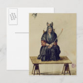 Bestraffing van tovenaars briefkaart (Voorkant / Achterkant)