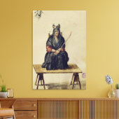 Bestraffing van tovenaars canvas afdruk (Insitu (Woonkamer))