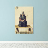Bestraffing van tovenaars canvas afdruk (Insitu (Houten vloer))