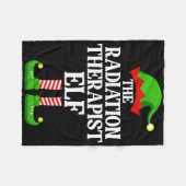 Bestralingstherapeut Elf Family Matching Group CHR Fleece Deken (Voorkant (Horizontaal))