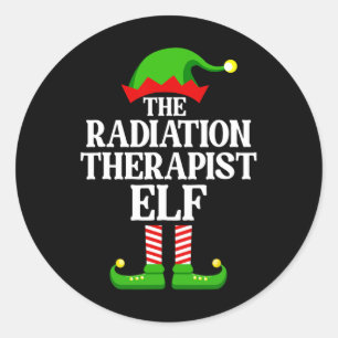 Bestralingstherapeut Elf Family Matching Group CHR Ronde Sticker