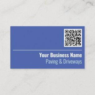 Bestrating & Oprit QR Code Zakelijk Visitekaartje