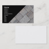 Bestratingsblokken Visitekaartje (Voorkant / Achterkant)