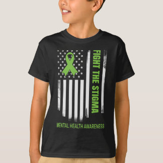 Bestrijd Het Taboe Voor Mentale Gezondheidsbewustz T-shirt
