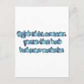 Bestrijd huidkanker, passeer het Pet, Hakuna Matat Briefkaart (Voorkant)