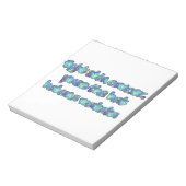 Bestrijd huidkanker, passeer het Pet, Hakuna Matat Notitieblok (Linkerzijde)