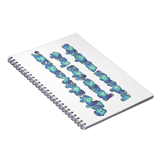 Bestrijd huidkanker, passeer het Pet, Hakuna Matat Notitieboek (Rechterzijde)