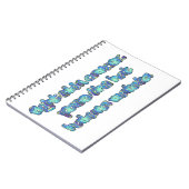Bestrijd huidkanker, passeer het Pet, Hakuna Matat Notitieboek (Linkerzijde)