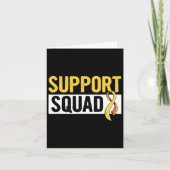 Bestrijd kinderkanker citaat voor een kinderkanker kaart (Voorkant)