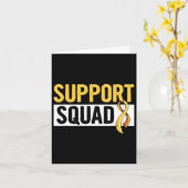 Bestrijd kinderkanker citaat voor een kinderkanker kaart (Gele Bloem)