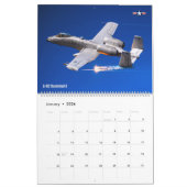 BESTRIJD VLAMMEN! Amerikaans militair Vliegtuig Kalender (Jan 2026)