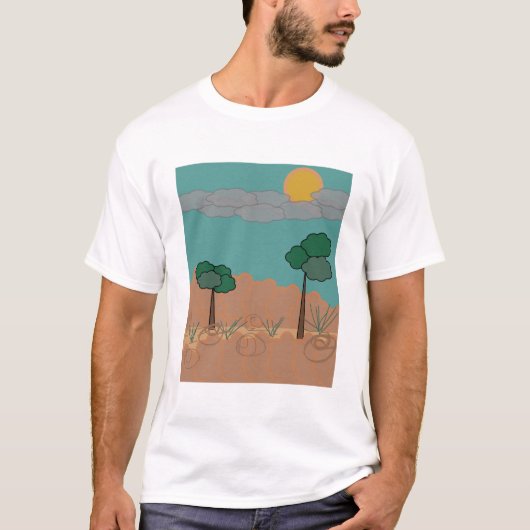 Bestrijd zand en stof Stormen T-shirt (Voorkant)
