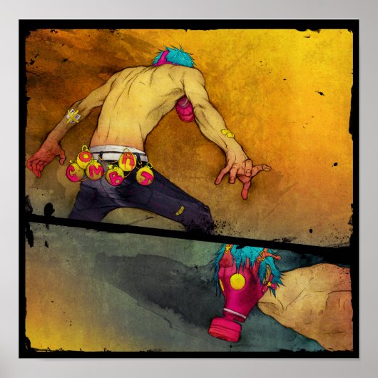 BESTRIJDEN POSTER (Voorkant)