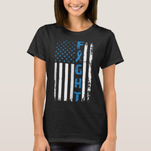 Bestrijding Diabetes Bewustzijn Ondersteuning Amer T-shirt