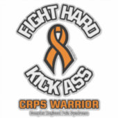 BESTRIJDING HARDE KICK...CRPS STICKER (Voorkant)