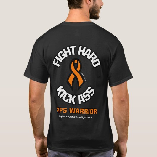 BESTRIJDING HARDE KICK...CRPS T-SHIRT (Achterkant)