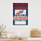 Bestrijding onder uw eigen vlag (US02106) Poster (Keuken)