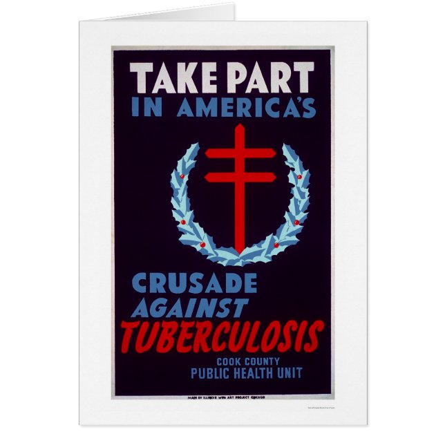 Bestrijding tuberculose 1940 WPA (Voorkant)