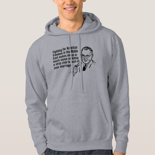 Bestrijding van Amerikaanse Shirten voor vrijheid Hoodie (Voorkant)