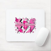 Bestrijding van borstkanker Bewustzijn American Fo Muismat (Met muis)