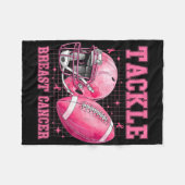 Bestrijding van borstkanker Bewustzijn Amerikaanse Fleece Deken (Voorkant (Horizontaal))