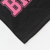 Bestrijding van borstkanker Bewustzijn Amerikaanse Fleece Deken (Hoek)