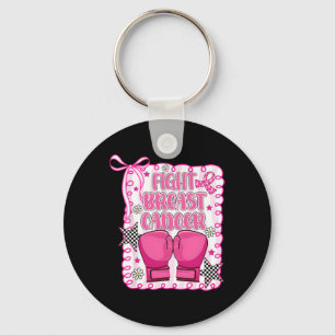 Bestrijding van borstkanker Bokshandschoenen Roze  Sleutelhanger