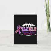 Bestrijding van borstkanker en huiselijk geweld kaart (Voorkant)