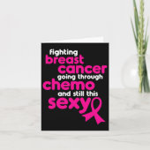 Bestrijding van borstkanker gaan door chemo en soa kaart (Voorkant)