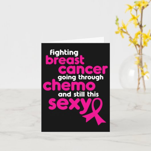 Bestrijding van borstkanker gaan door chemo en soa kaart (Gele Bloem)