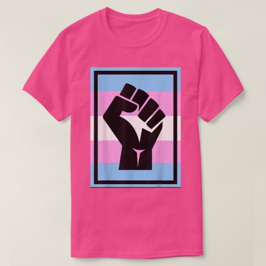 Bestrijding van de eerste transgendervlag Trans Pr T-shirt (Design voorkant)