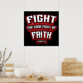 Bestrijding van de goede strijd tegen de Christeli Poster (Keuken)